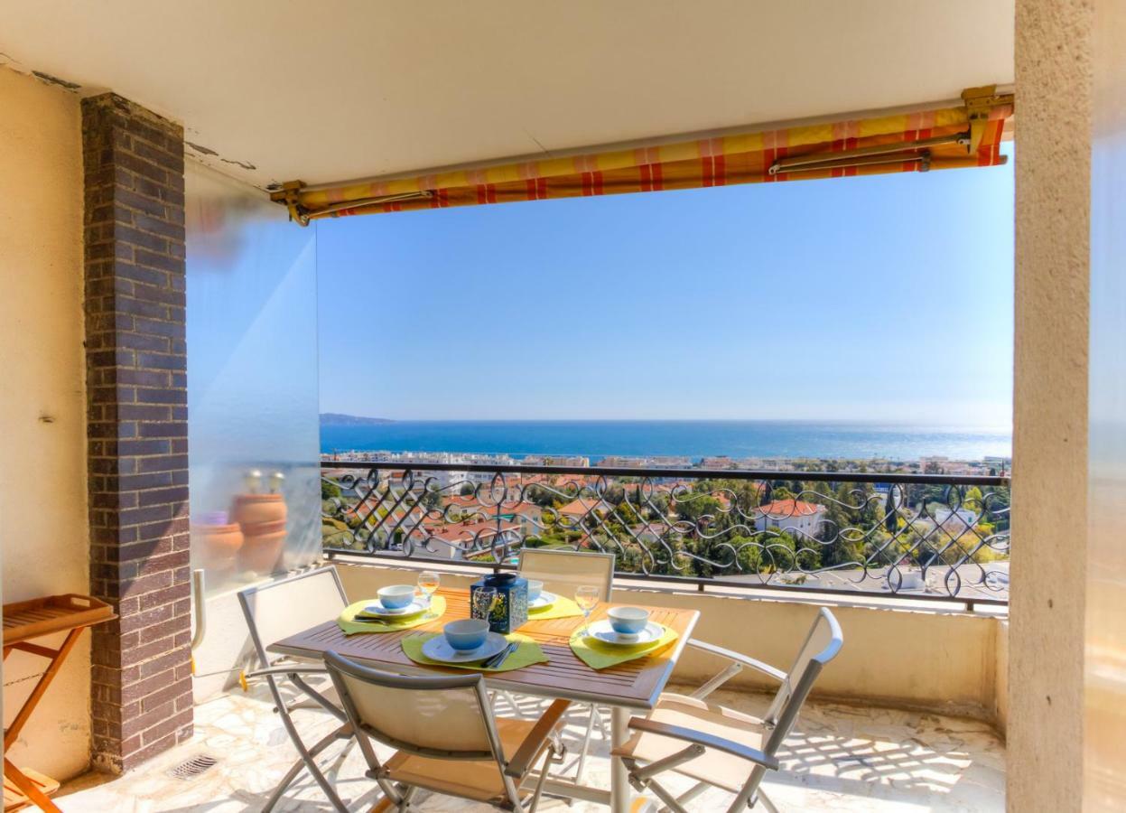 Confortable 3 Pieces Avec Superbe Vue Mer Apartment Nice Ngoại thất bức ảnh