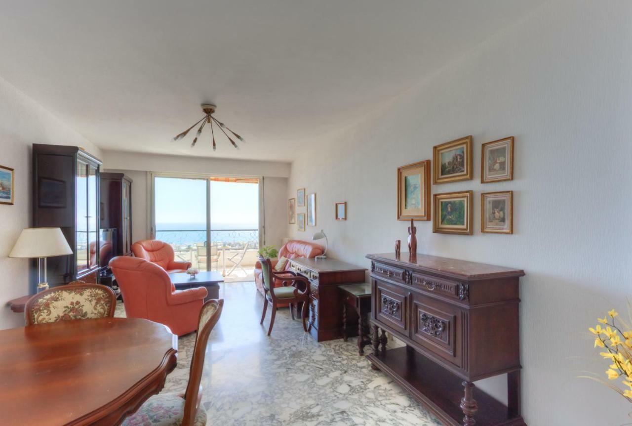 Confortable 3 Pieces Avec Superbe Vue Mer Apartment Nice Ngoại thất bức ảnh
